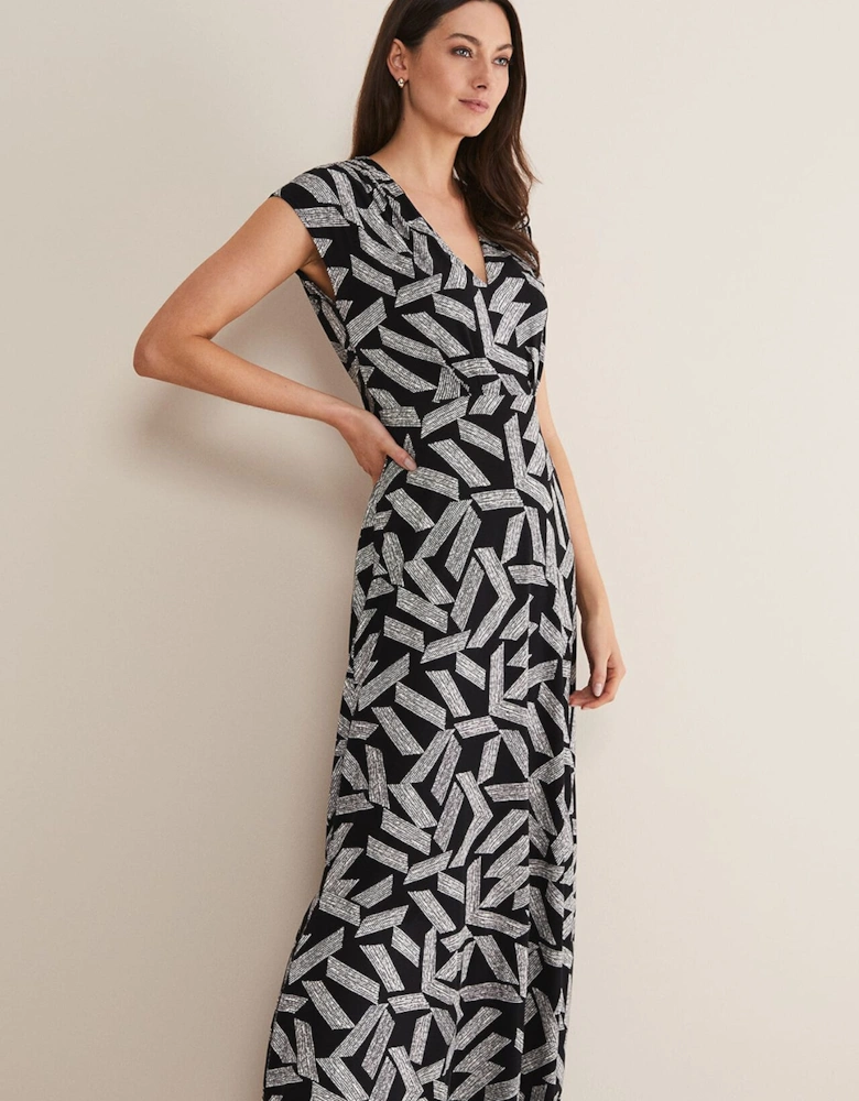 Siobhan Abstract Maxi Dress