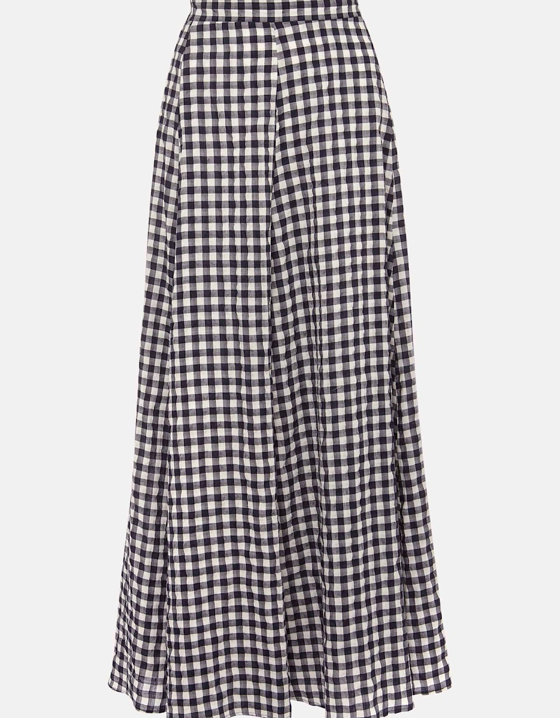 Gingham Frill Skirt