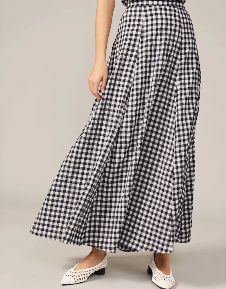 Gingham Frill Skirt