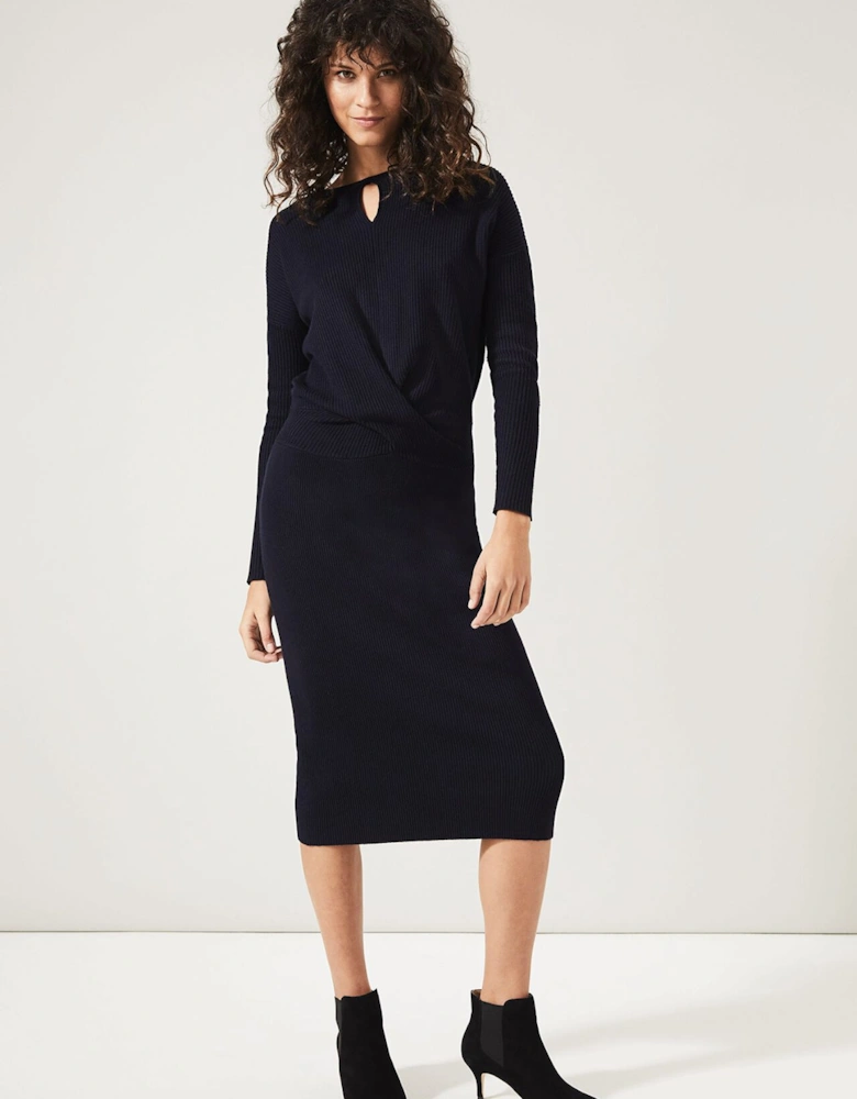 Annis Twist Knit Dress