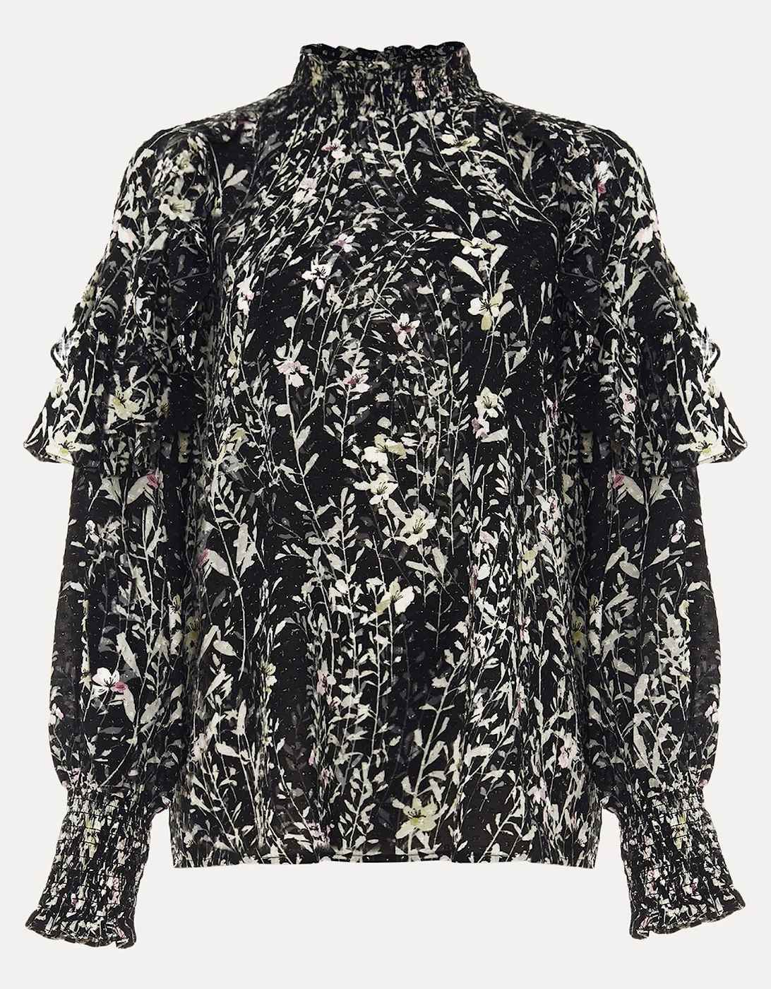 Daphne Floral Frill Blouse