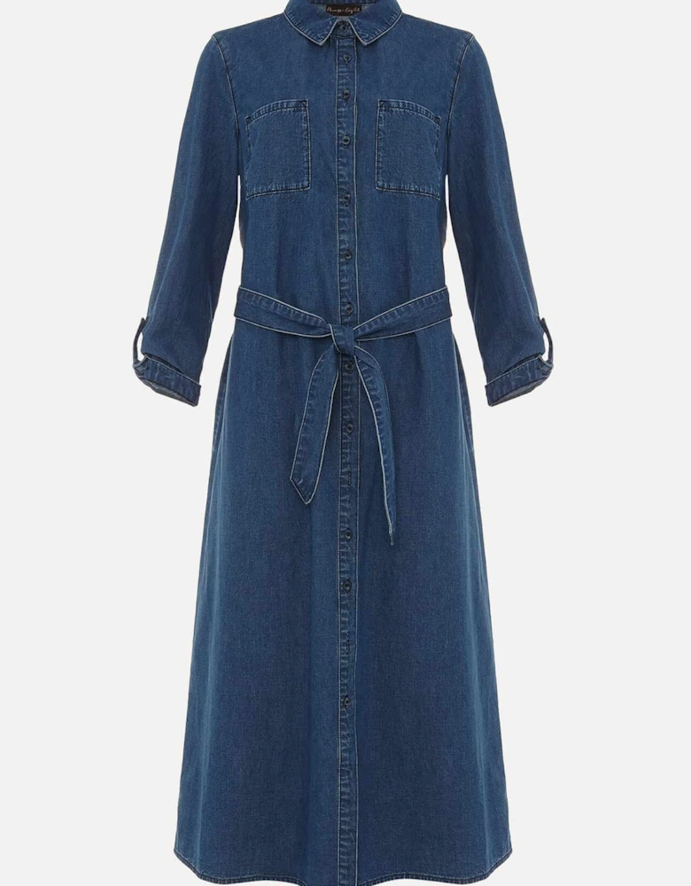 Hettie Denim Midi Dress