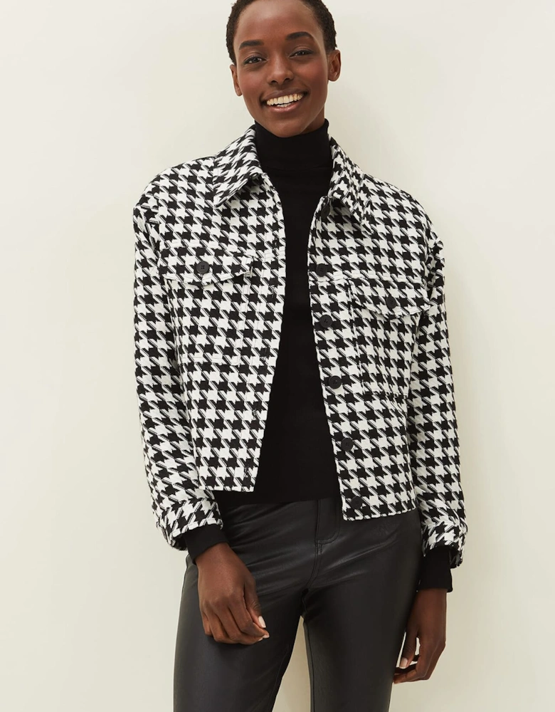 Brienna Dogtooth Jacket