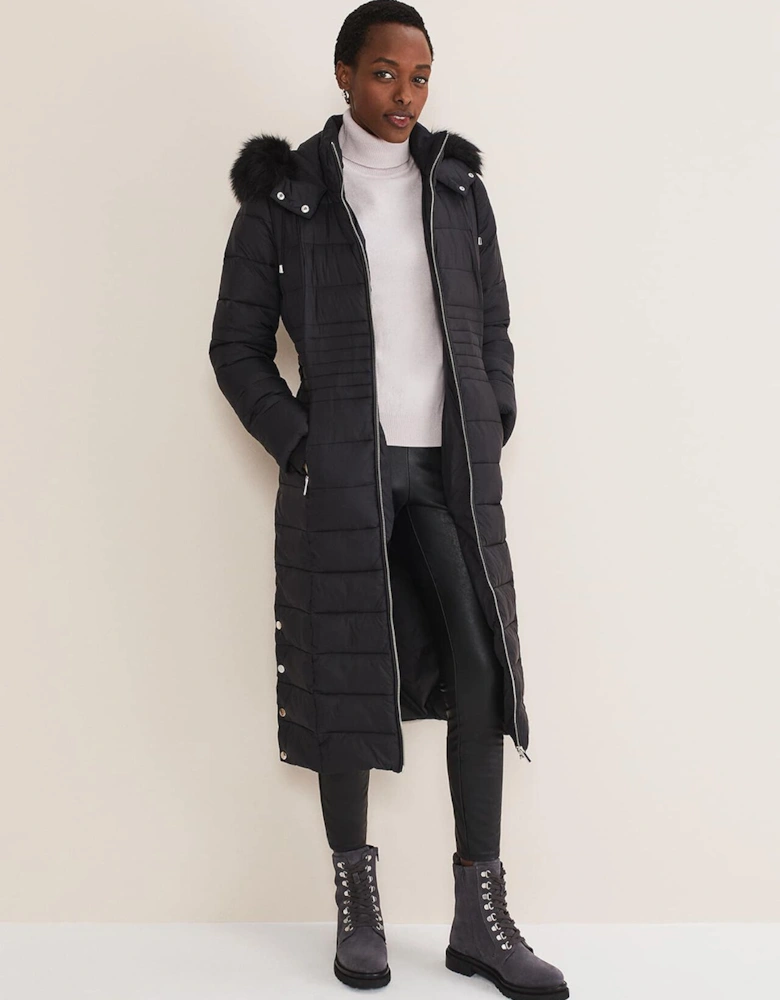 Sofie Waisted Maxi Puffer