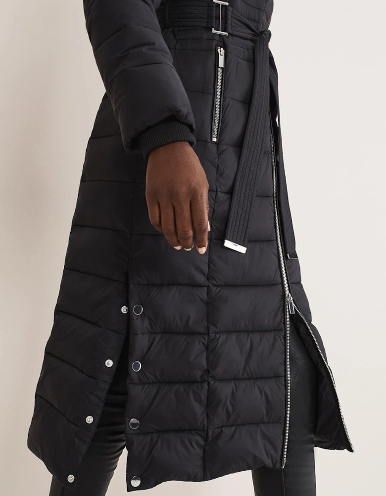 Sofie Waisted Maxi Puffer