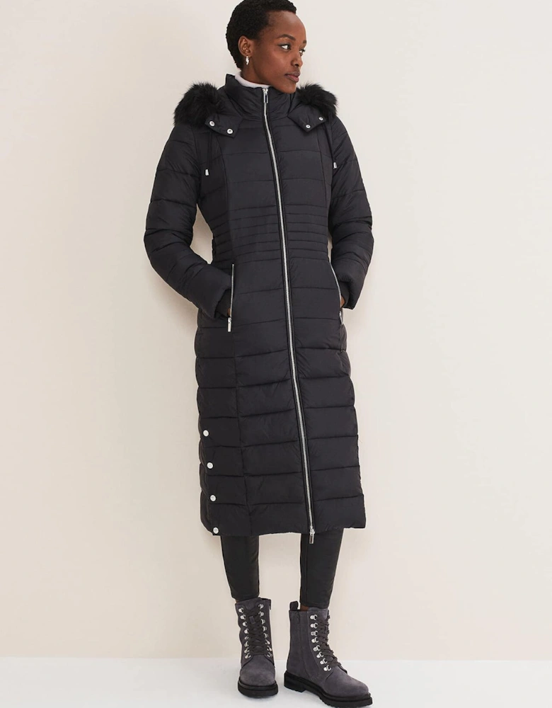 Sofie Waisted Maxi Puffer