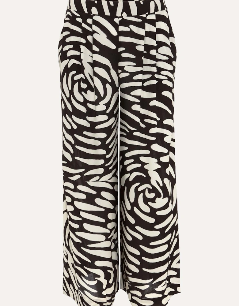 Malaya Abstract Print Culottes