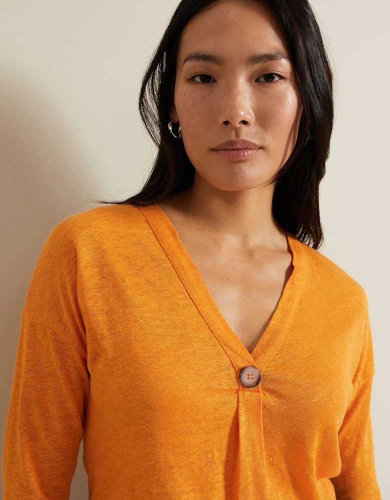 Leah Linen Top