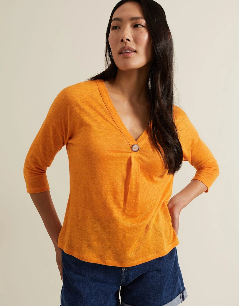 Leah Linen Top