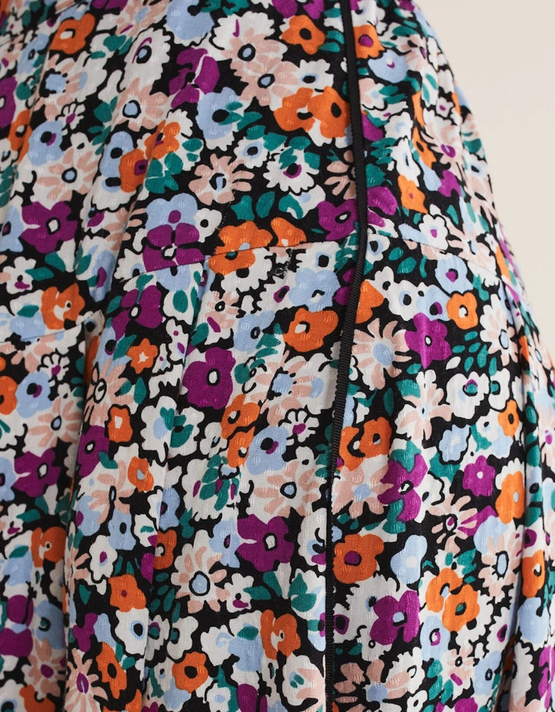 Mona Floral Tiered Skirt