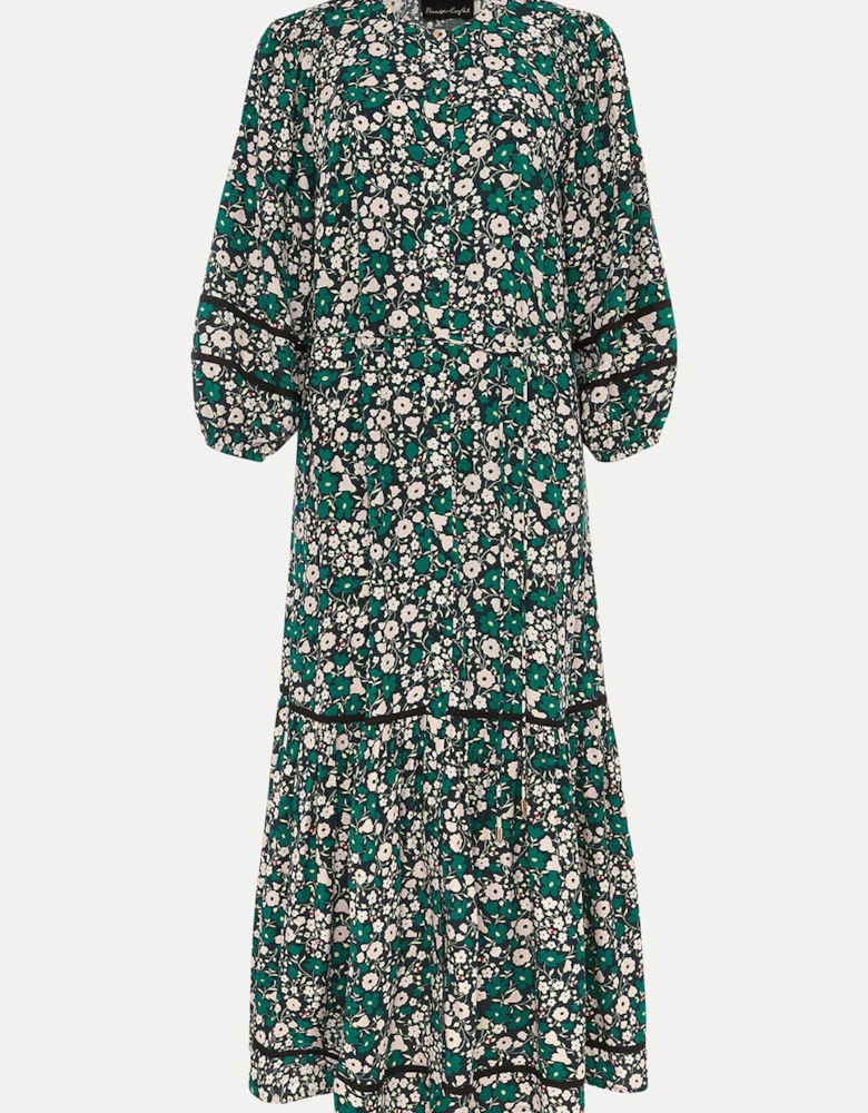 Ava Floral Midaxi Dress