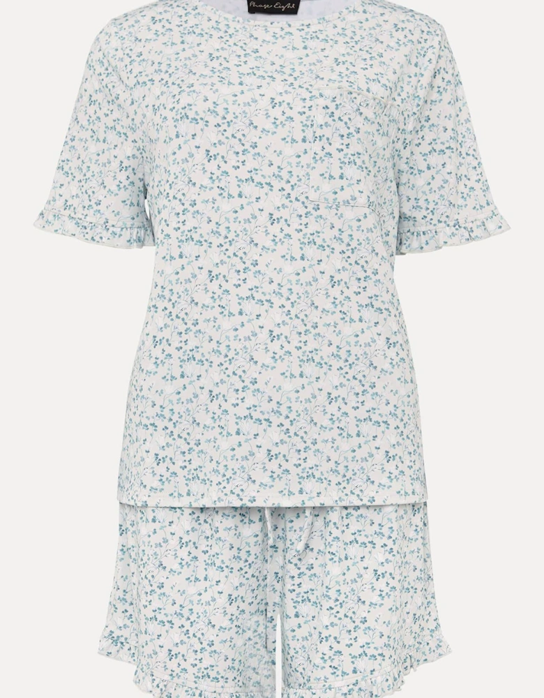 Iona Ditsy Print Pj Set