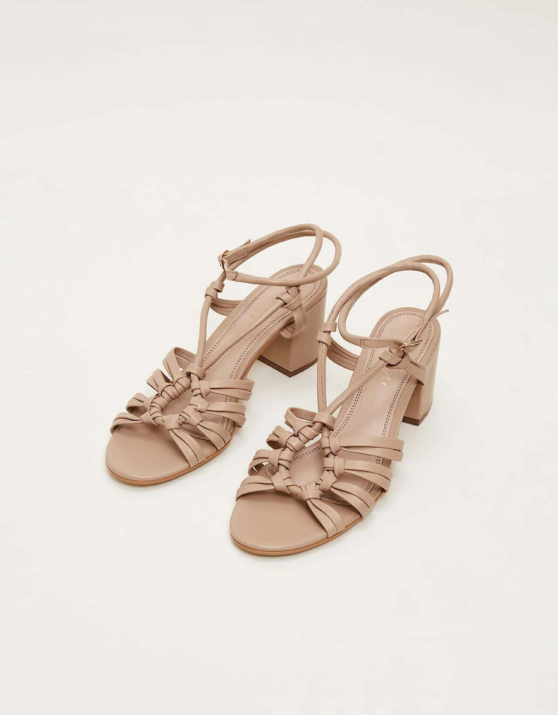 Leather Ankle Strap Sandal Shoe