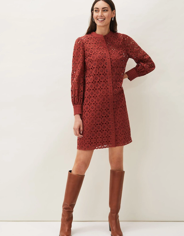 Rihanna Broderie Tunic Dress