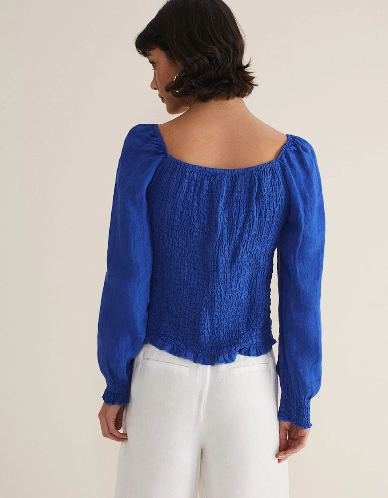 Esty Blue Blouse