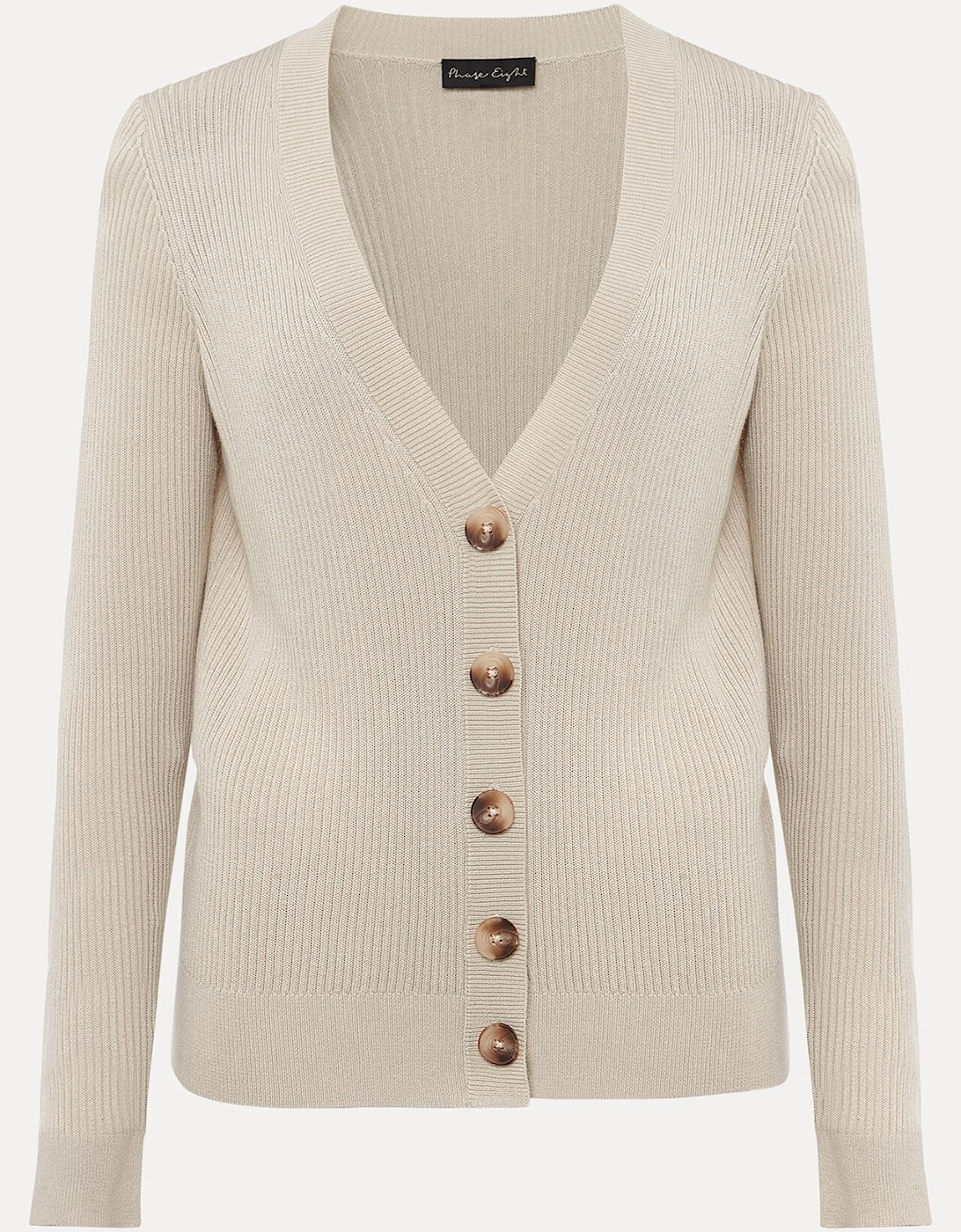 Caryl Ribbed Cardigan