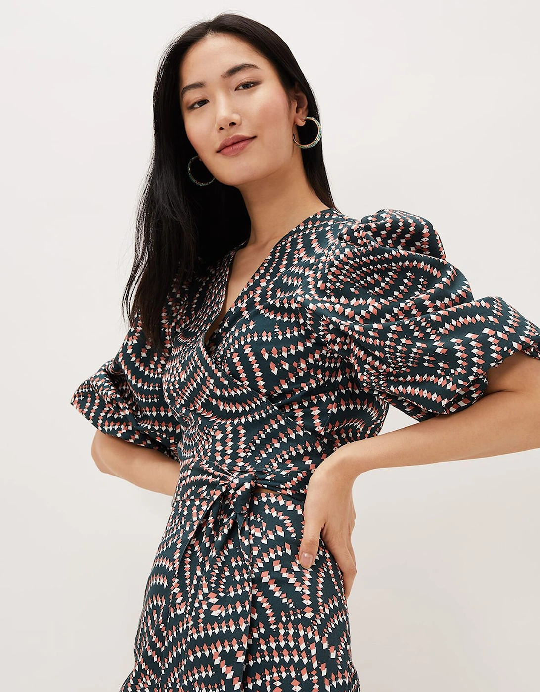 Kiri Co-Ord Geo Metric Blouse