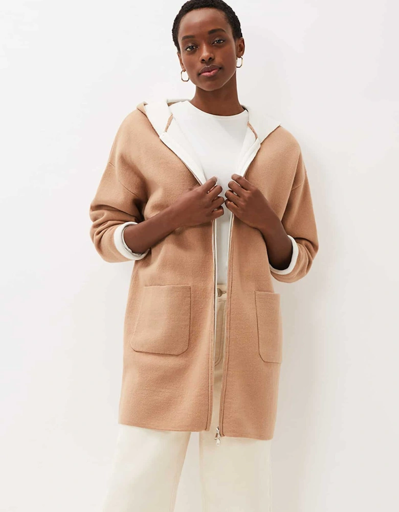 Jane Double Face Knit Coat