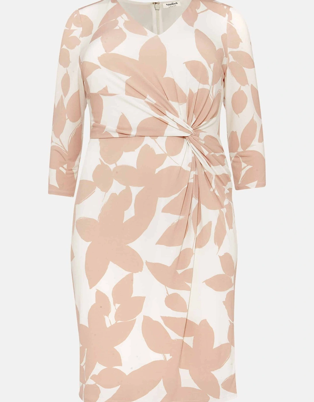 Lana Leaf Print Dress