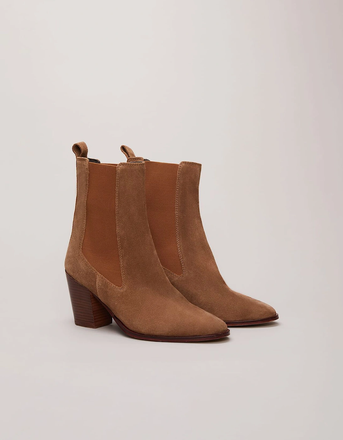 Brown Suede Cowboy Boots