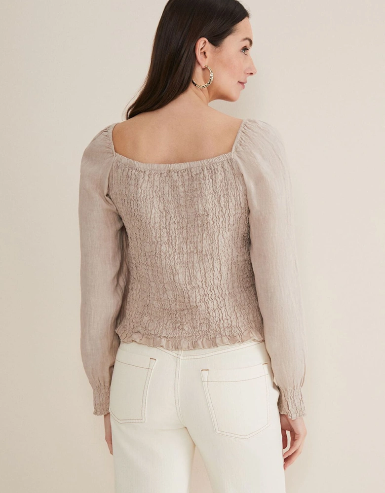 Esty Linen Blouse