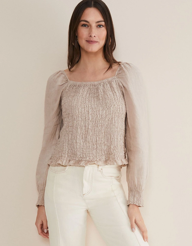 Esty Linen Blouse