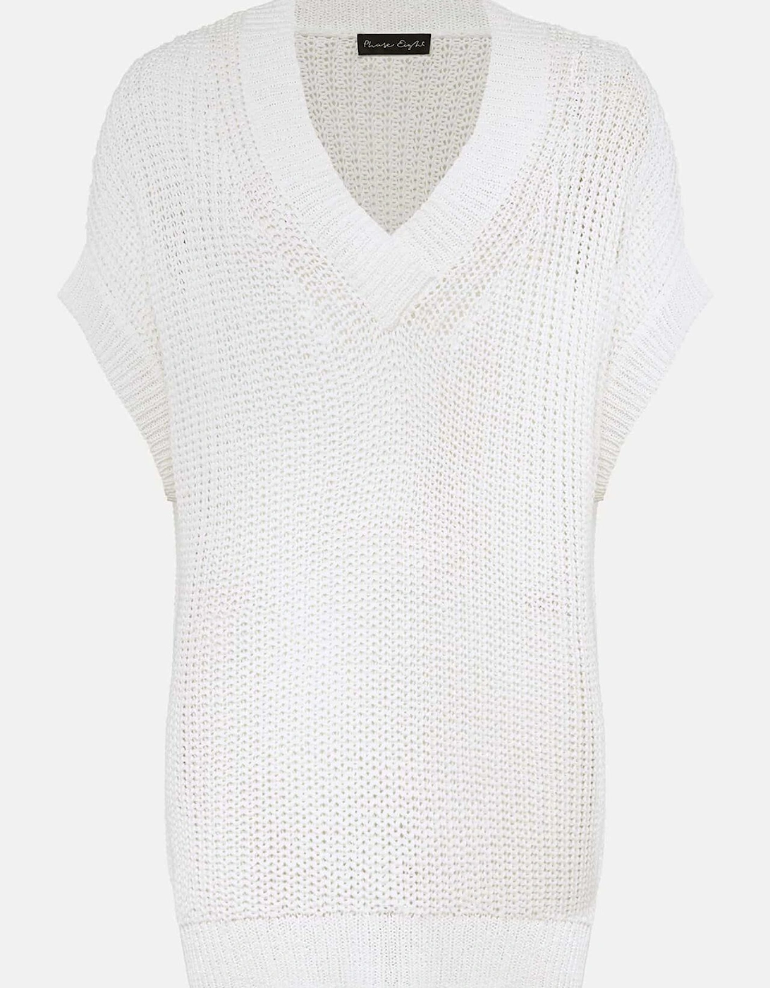 Lizzia V-Neck Stitch Knit