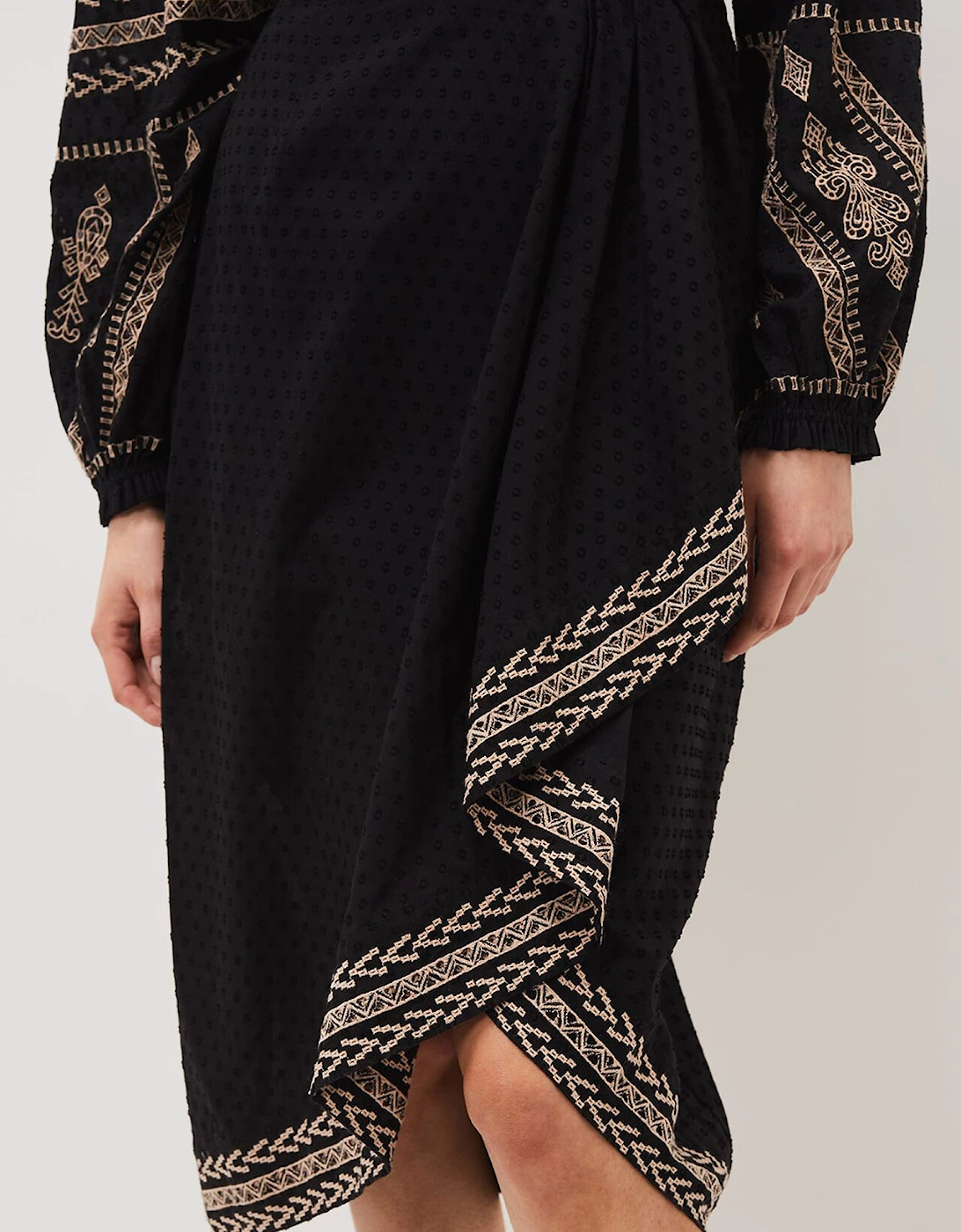 Debby Embroidered Maxi Skirt