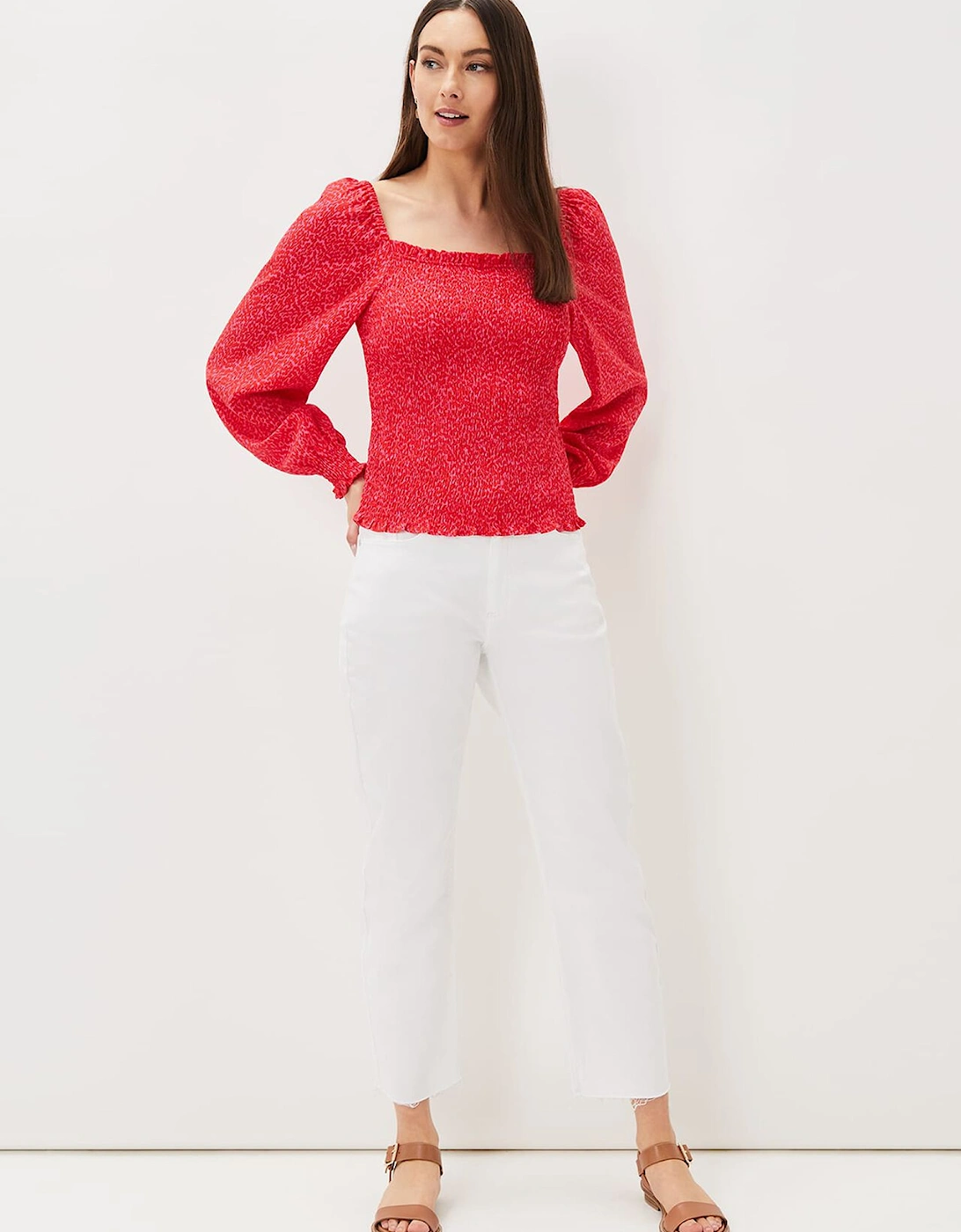 Esty Square Neck Blouse