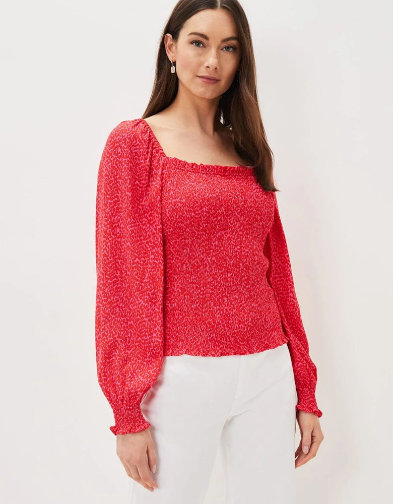 Esty Square Neck Blouse