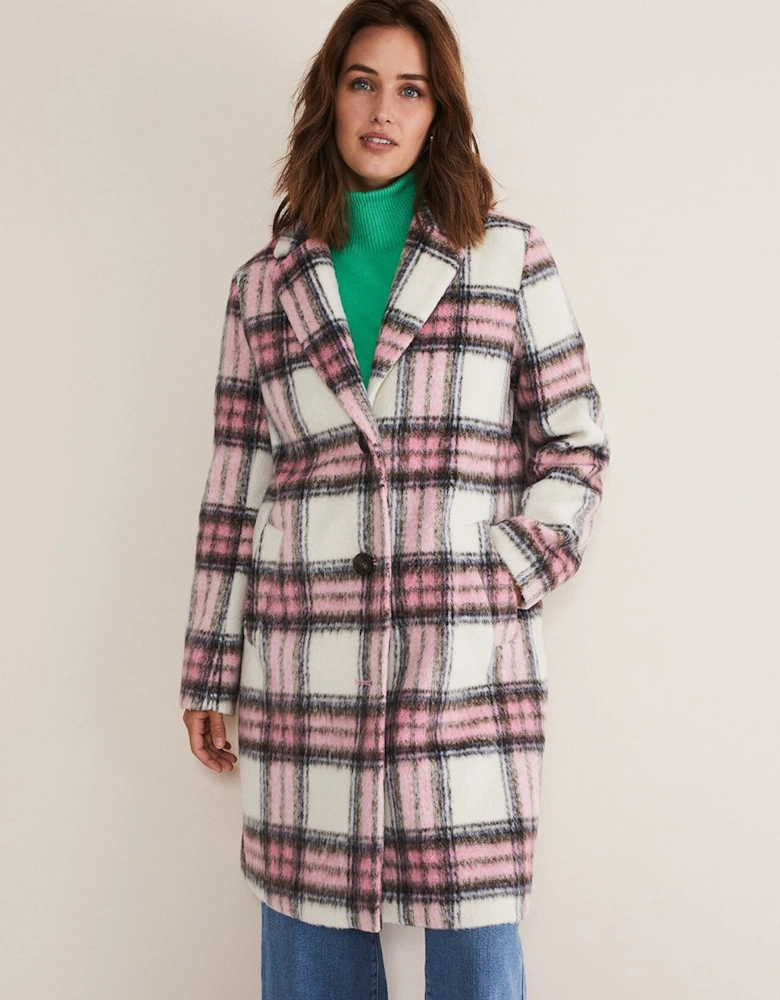 Catriona Checked Coat