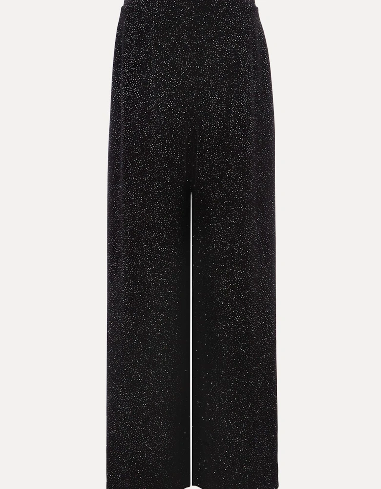 Dove Glitter Velvet Trouser