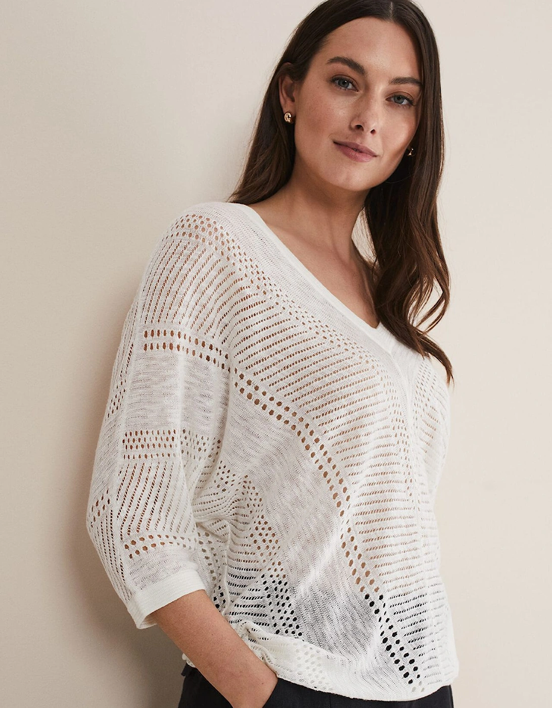 Vera Pointelle Stitch Jumper