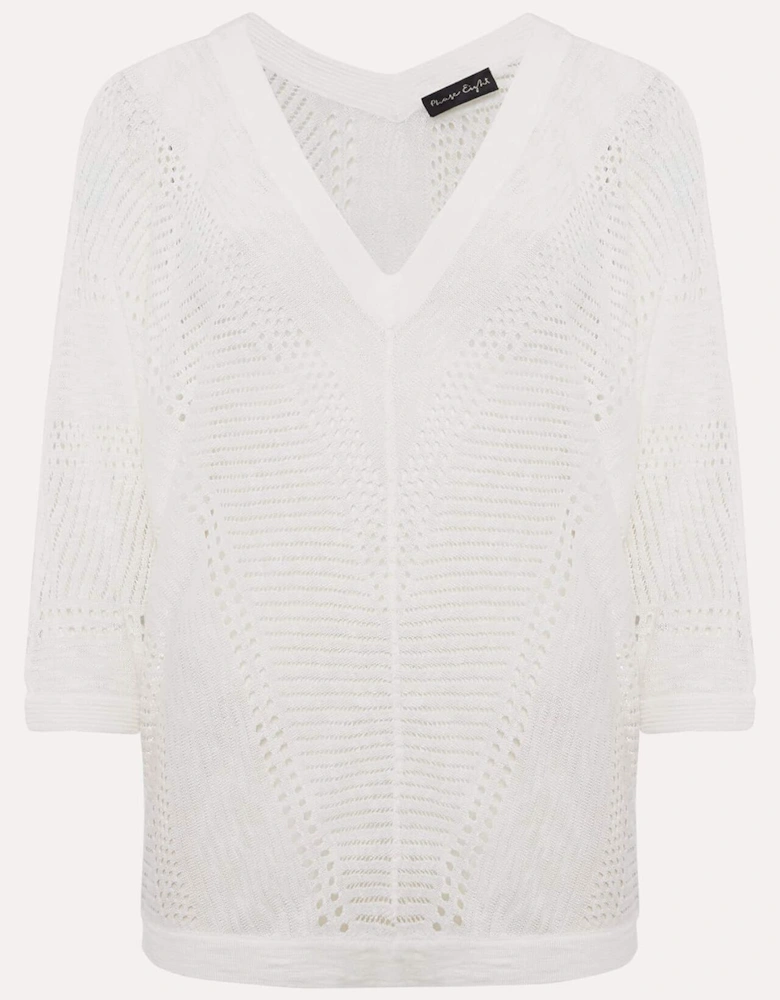 Vera Pointelle Stitch Jumper