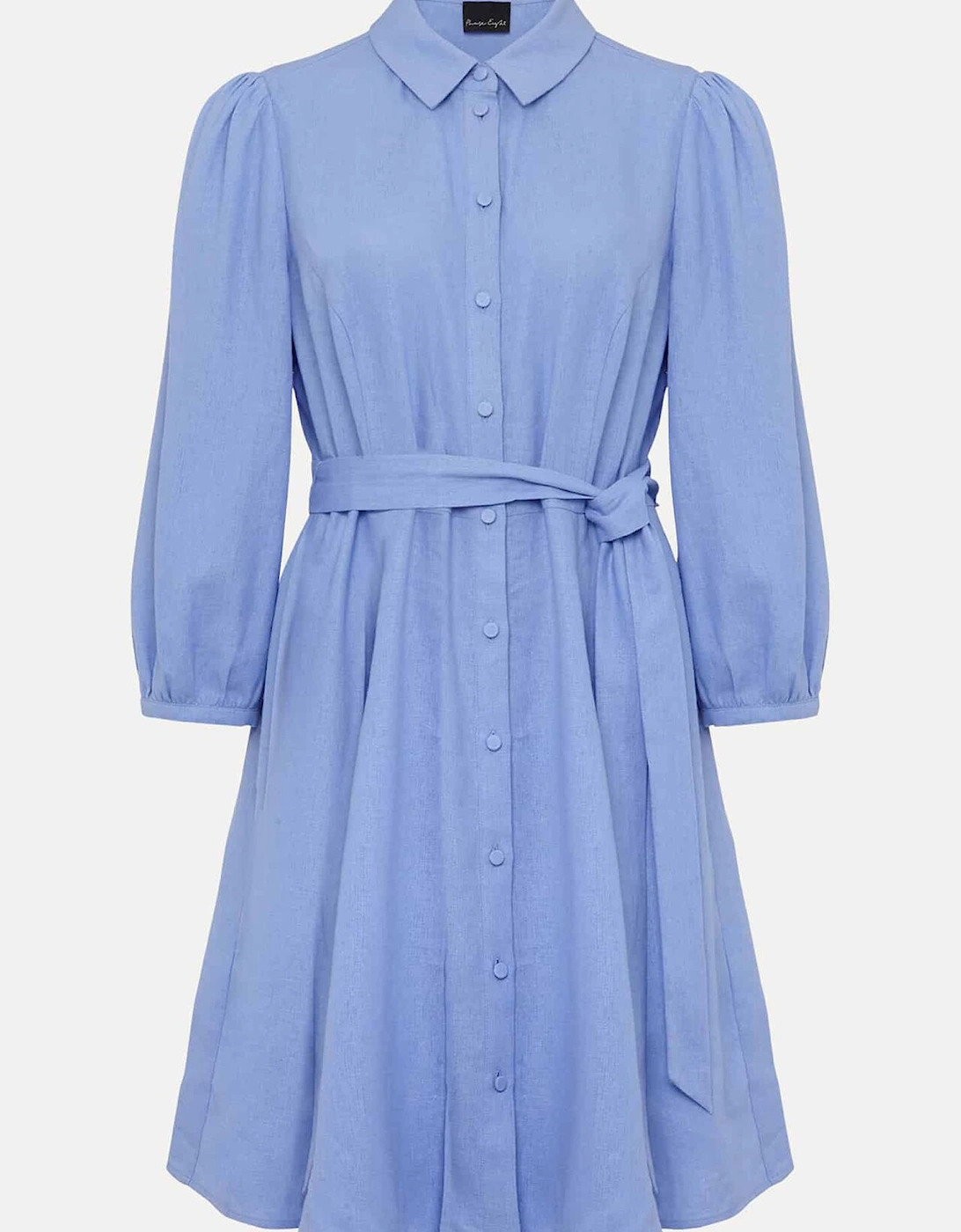 Lucie Linen Shirt Dress