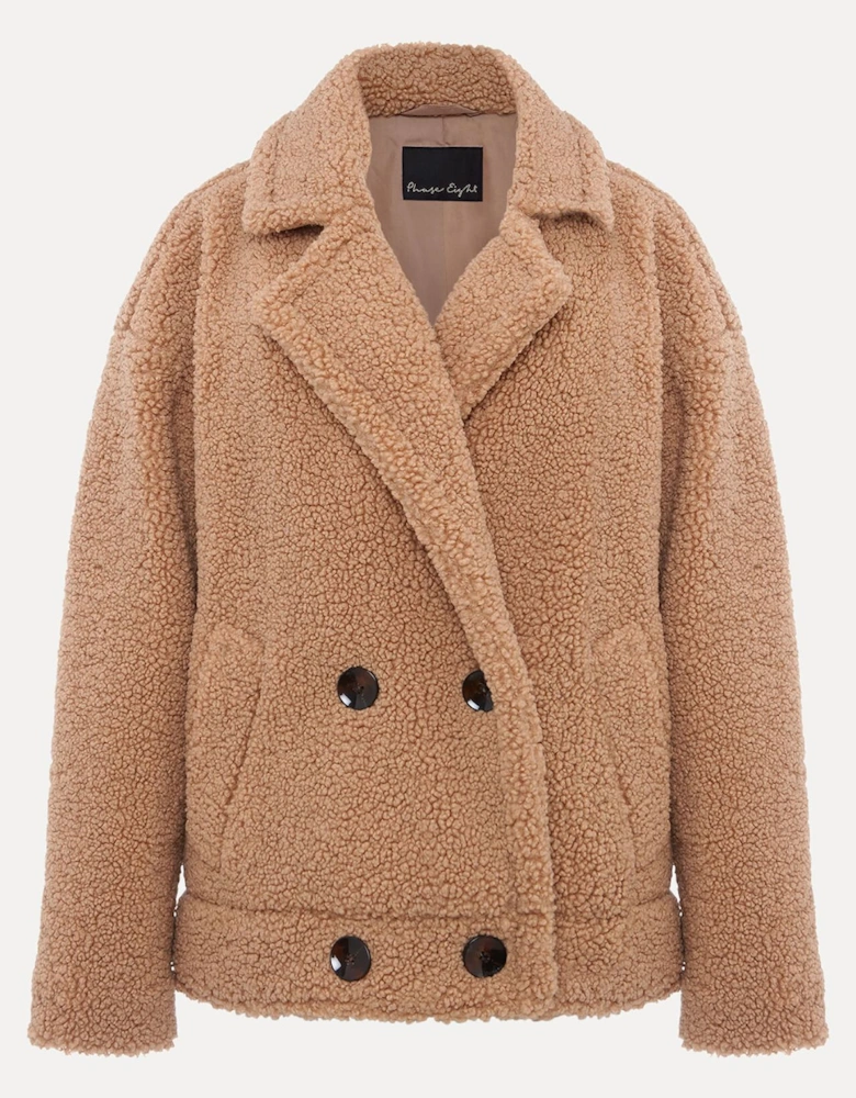 Kelsey Short Teddy Coat