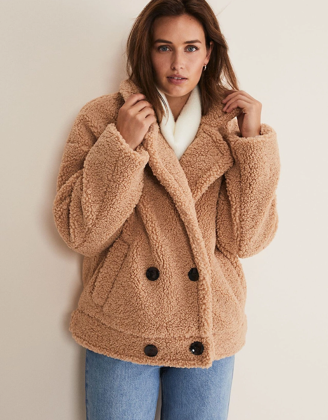 Kelsey Short Teddy Coat