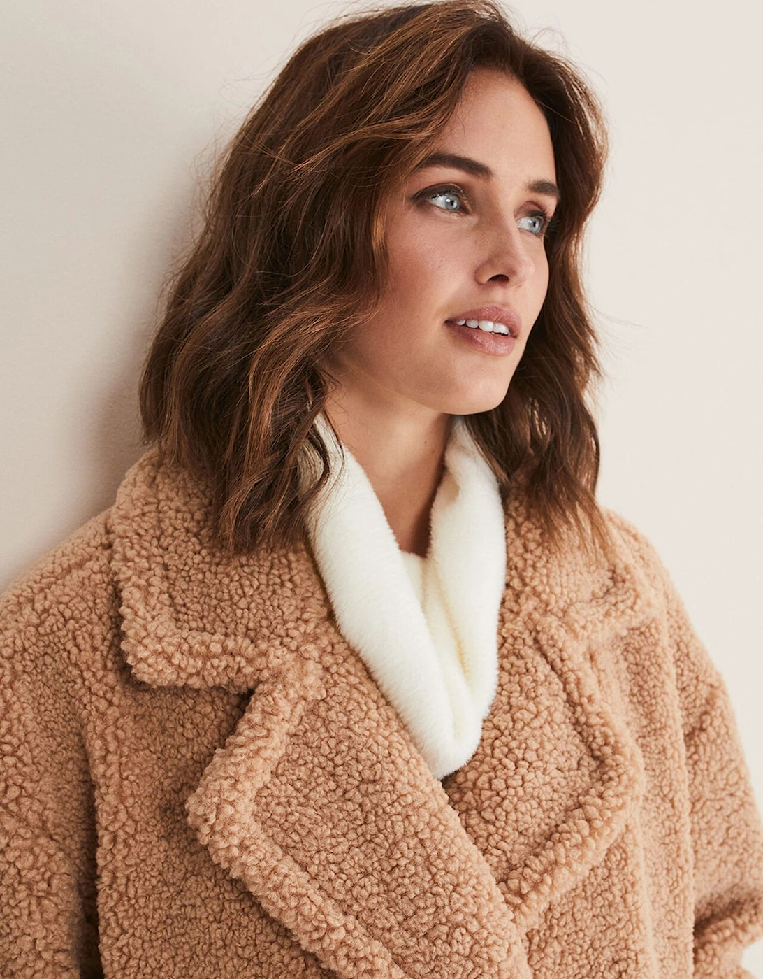 Kelsey Short Teddy Coat