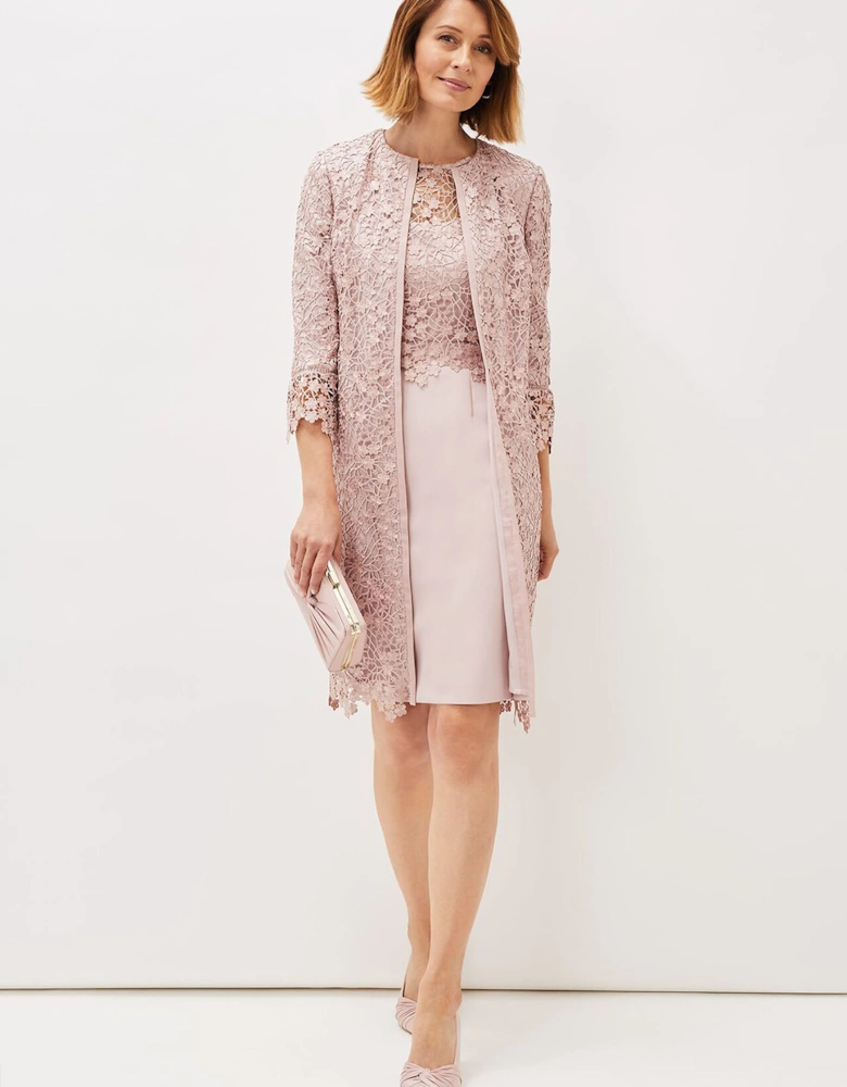 Mariposa Lace Occasion Coat