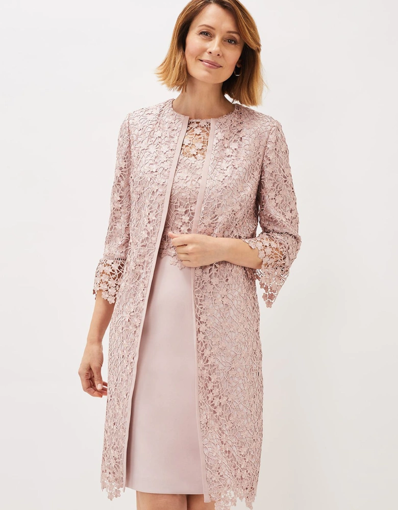 Mariposa Lace Occasion Coat