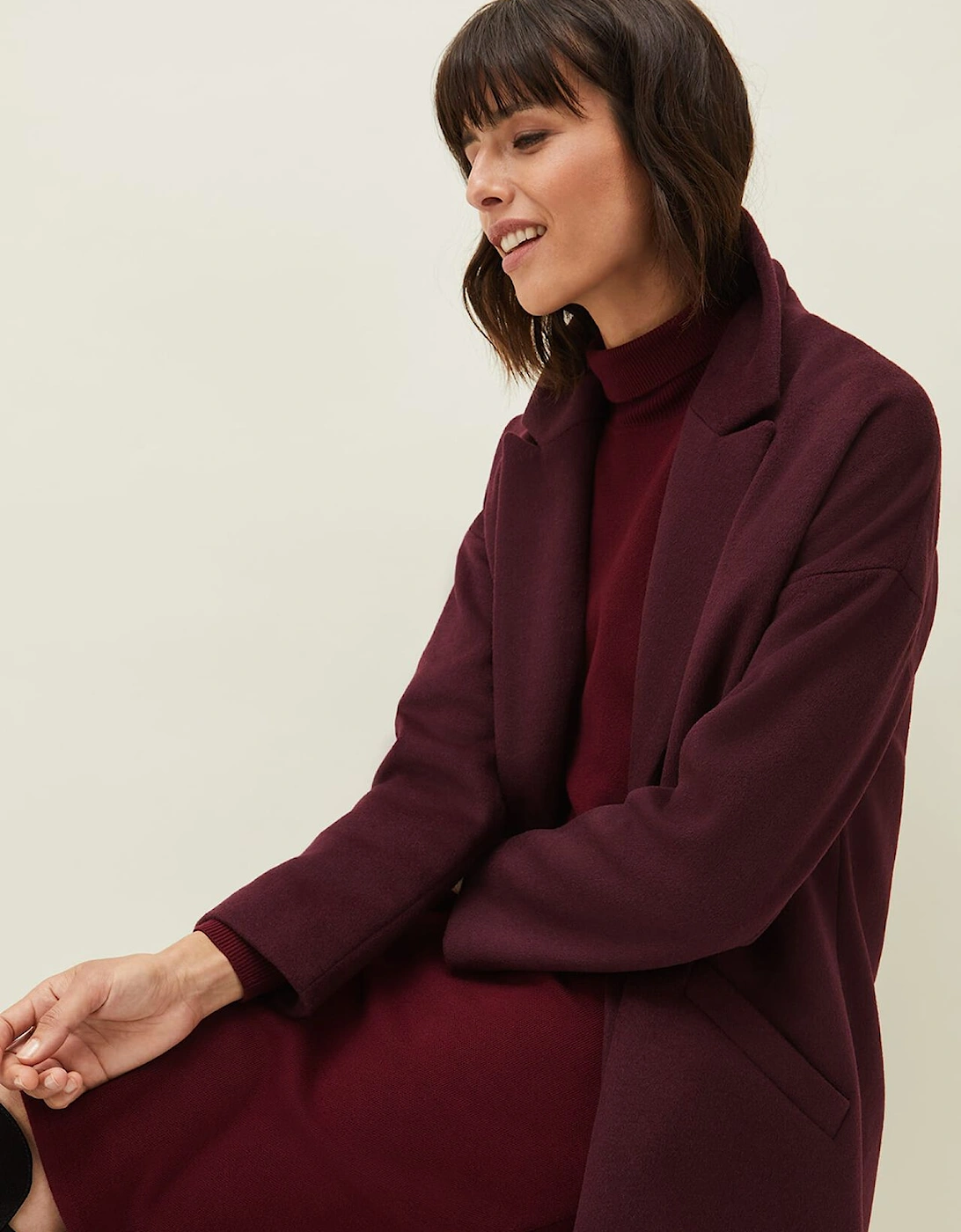 Emery Double Breasted Wool Coat