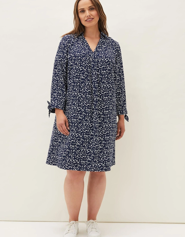 Abigail Spot Swing Dress