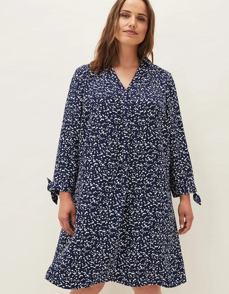 Abigail Spot Swing Dress