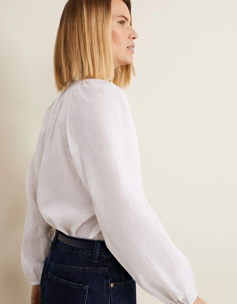 Nova Linen Blouse