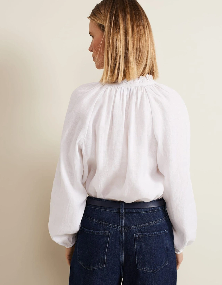 Nova Linen Blouse