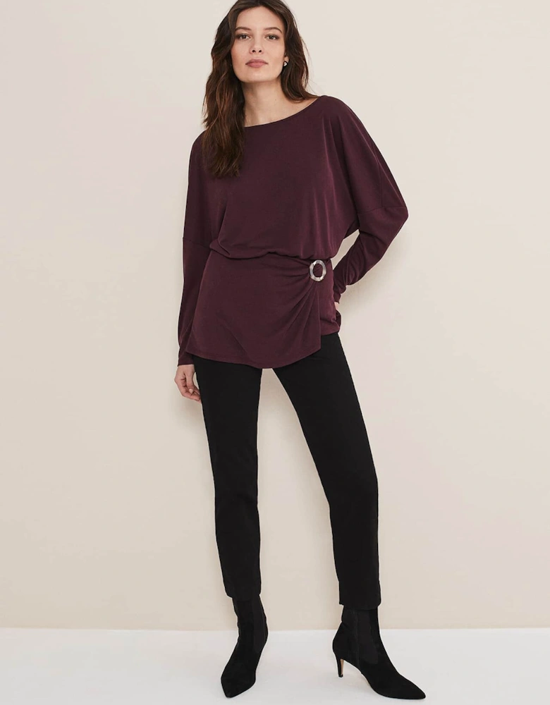 Lusinda Trim Detail Top