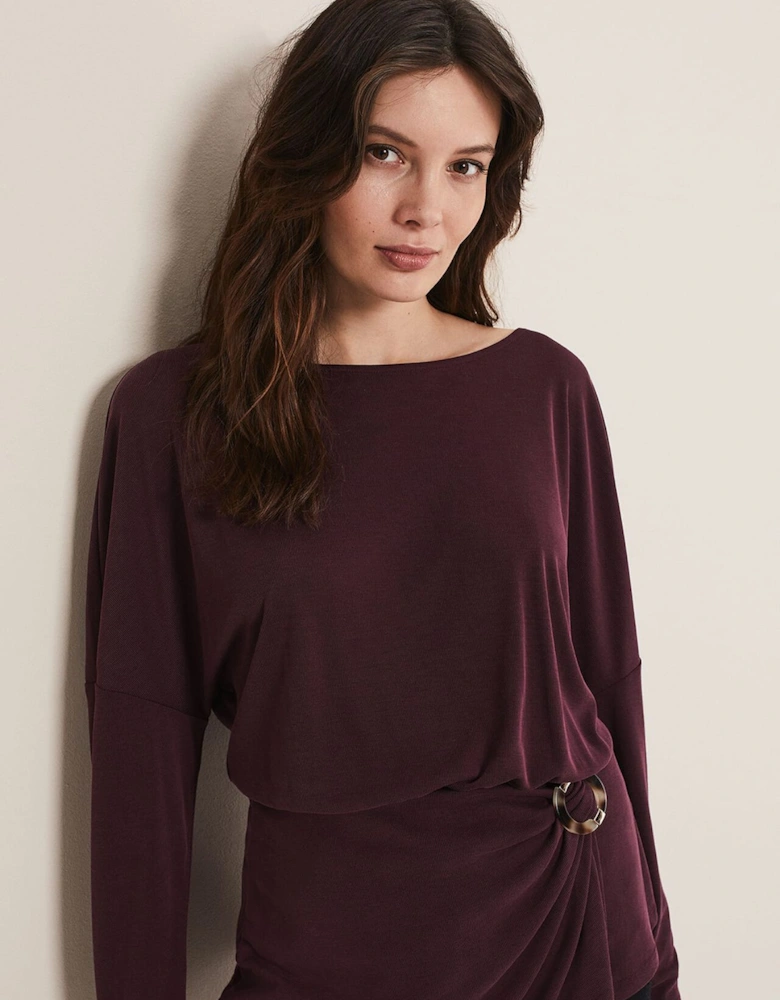 Lusinda Trim Detail Top