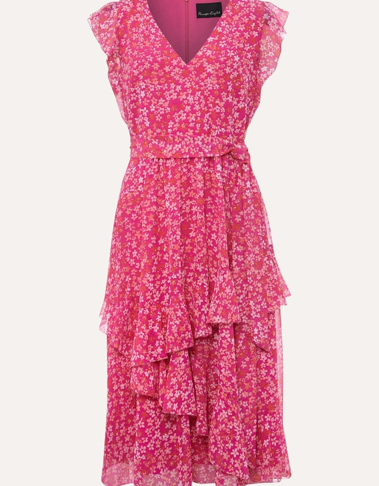 Breesha Floral Midaxi Dress