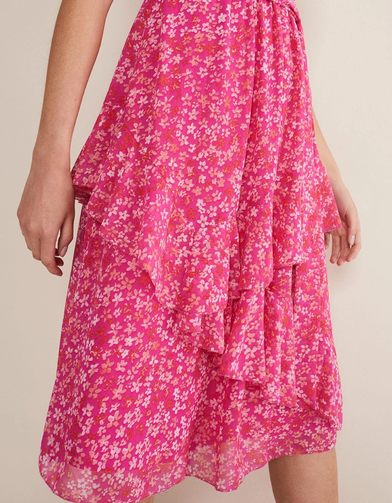 Breesha Floral Midaxi Dress