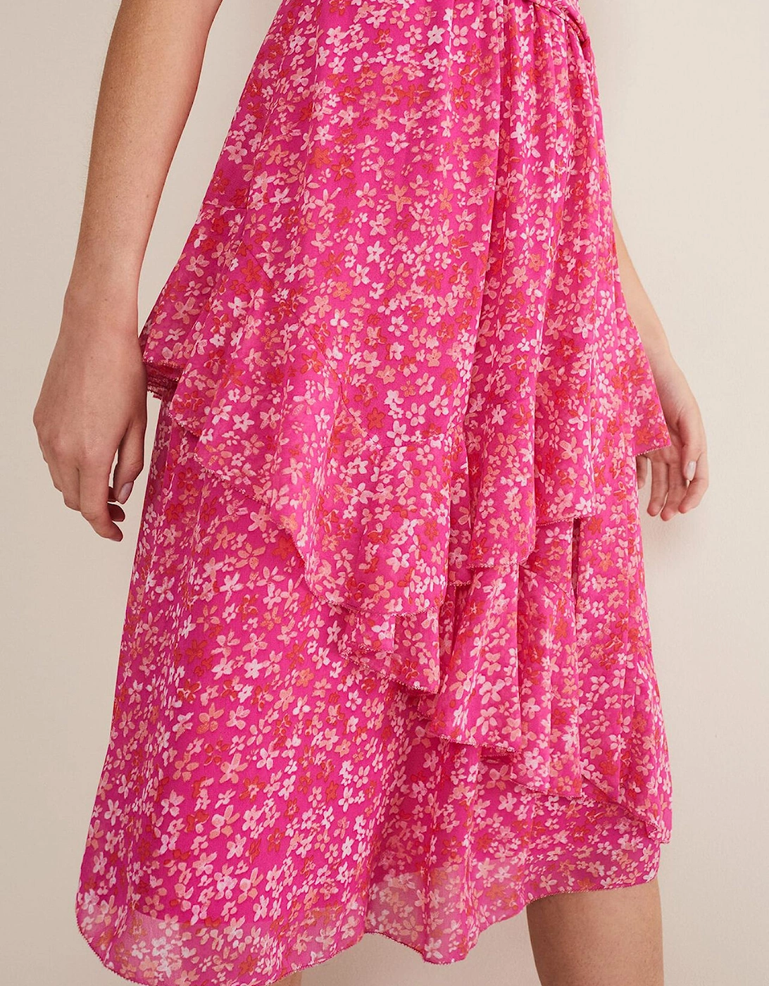 Breesha Floral Midaxi Dress